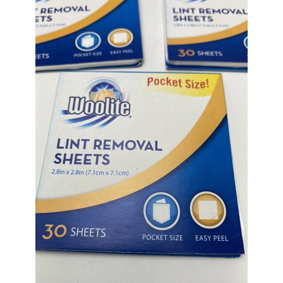 Woolite Lint Roll Sheets 3 Packs of 30 Each - New Condition - Picture 2 of 4